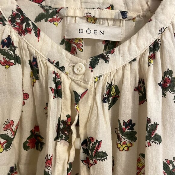 DÔEN DO DRESS - WITH ALTERATION / SHIRT - Solstice Canyon Blossoms S - Picture 2 of 3